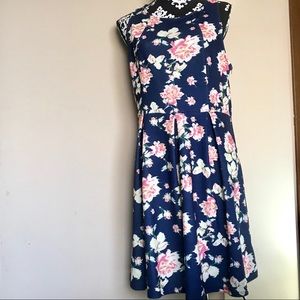 Floral Skater Dress